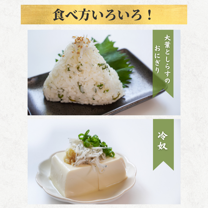 【本州送料無料】駿河湾産 釜揚げしらす 100g〜500g 小分けパック|静岡県用宗港直送・急速冷凍で鮮度抜群|しらす丼・かき揚げにおすすめ 冷凍 お店