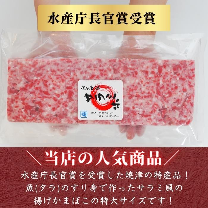 【本州送料無料】焼津名物 おさかなサラミ特大700g 水産庁長官賞受賞 |揚げかまぼこ×サラミ風味!魚肉おつまみ お店 冷凍