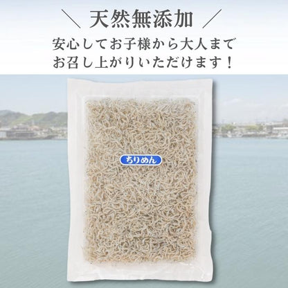 【本州送料無料】駿河湾産 上乾ちりめん（120g×1〜5袋）天然無添加｜極上しらす干し・ご飯のお供・ギフトにも お店 冷蔵