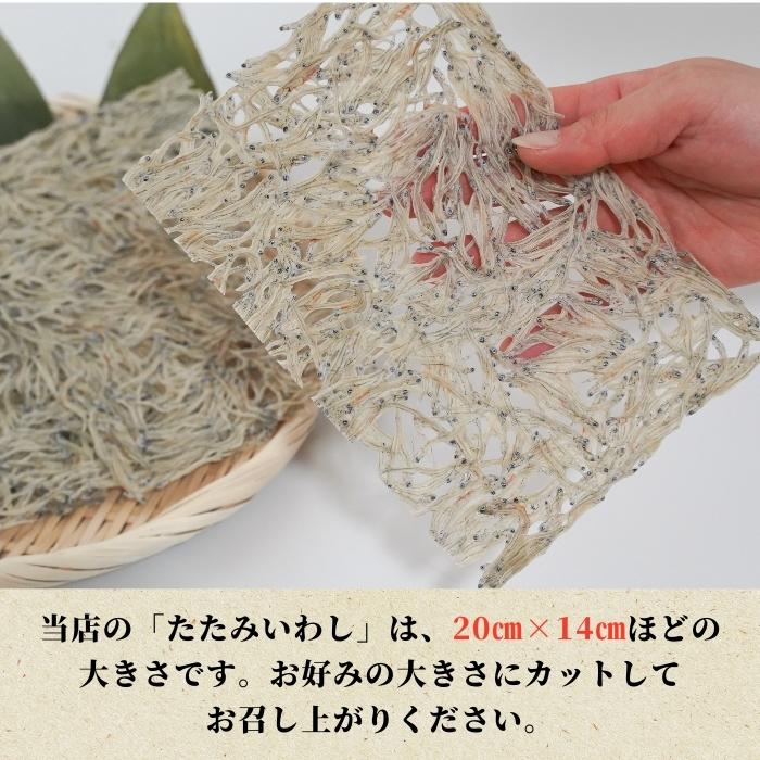 【ポスト投函・最大3,200円OFF】駿河湾特産 たたみいわし大サイズ 5枚入り｜自然乾燥・カルシウム豊富な健康食品・お酒の肴 さかな